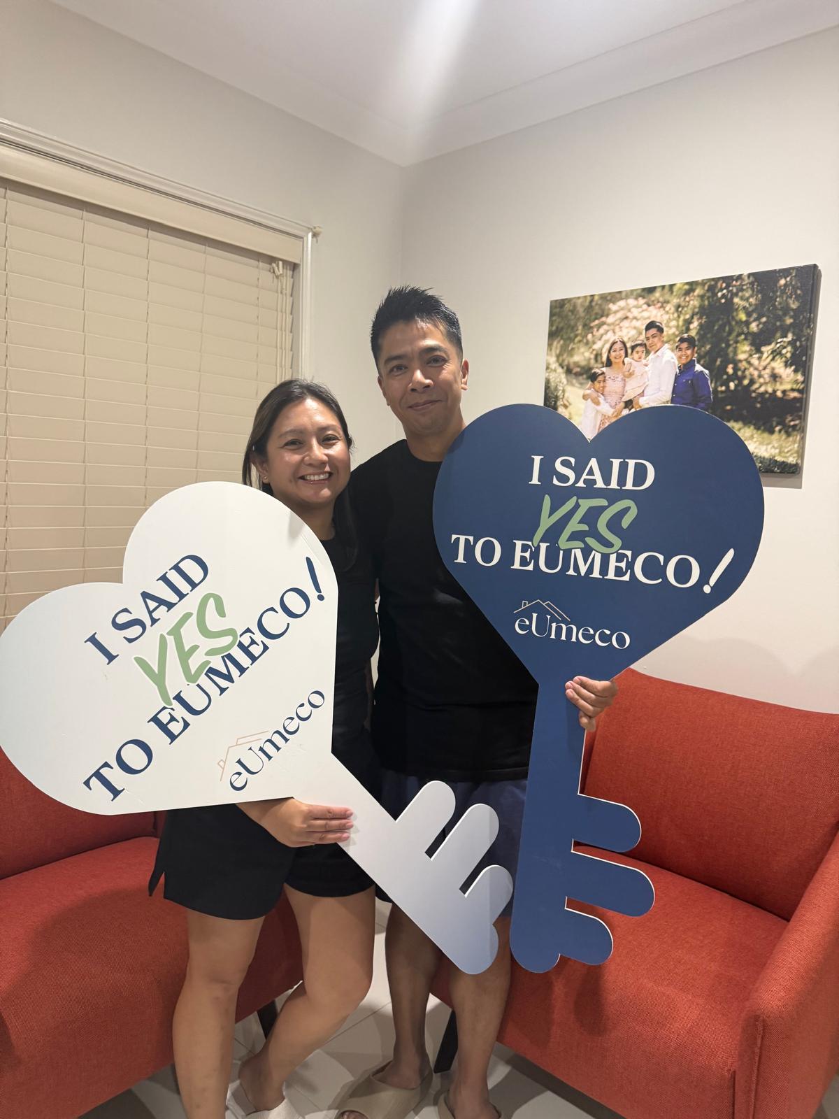 Joan and Jono said yes
